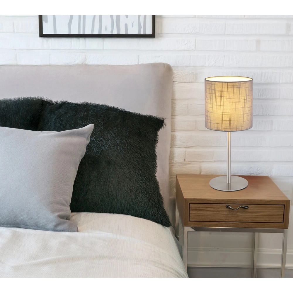 Lampe de table Benson nickel Globo 9007371569403