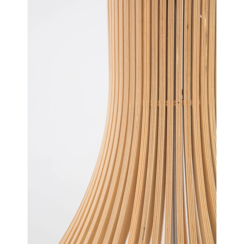 Suspension moderne Soho bois Ø 38cm Lyora 5212017424938