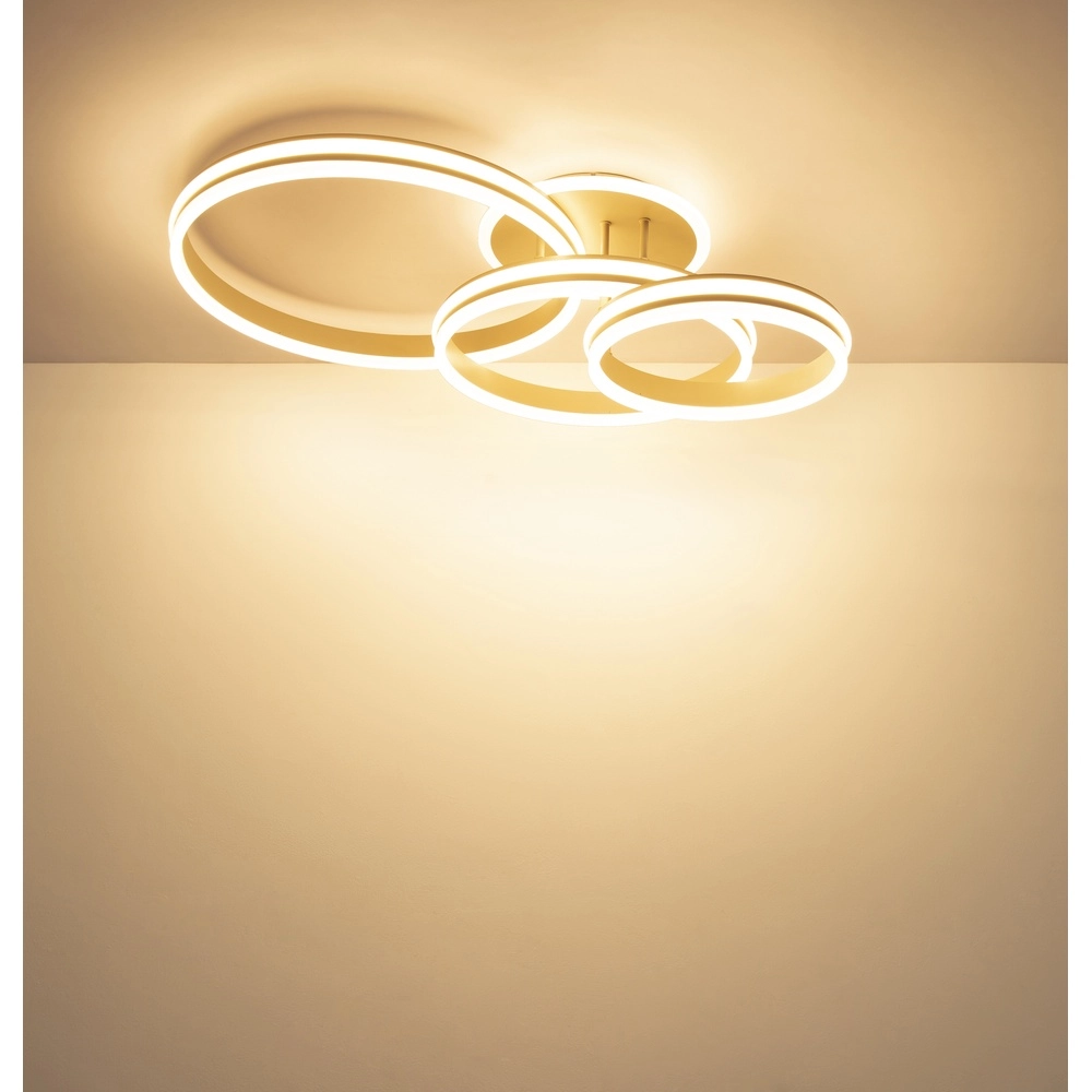 Lampe de plafond brun sable Rubio Conception Globo 9007371593040