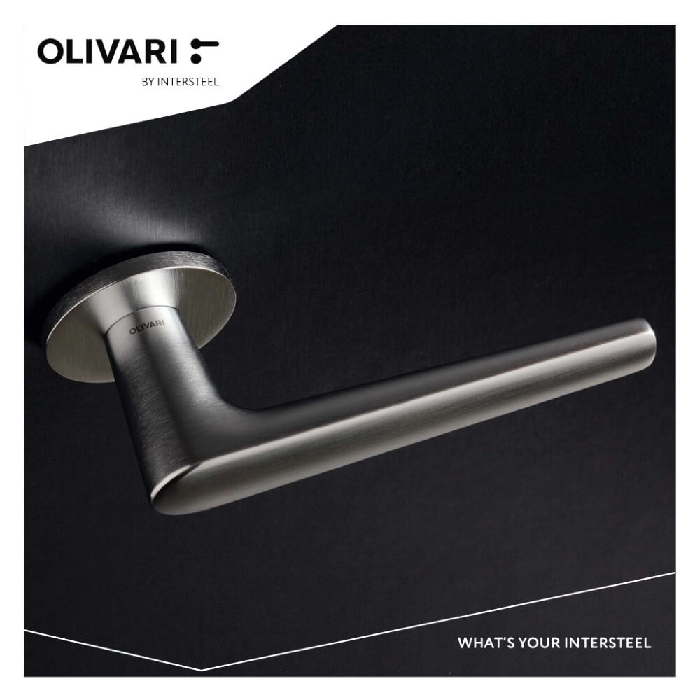 Poignée Lugano Inox Olivari 8714186546093