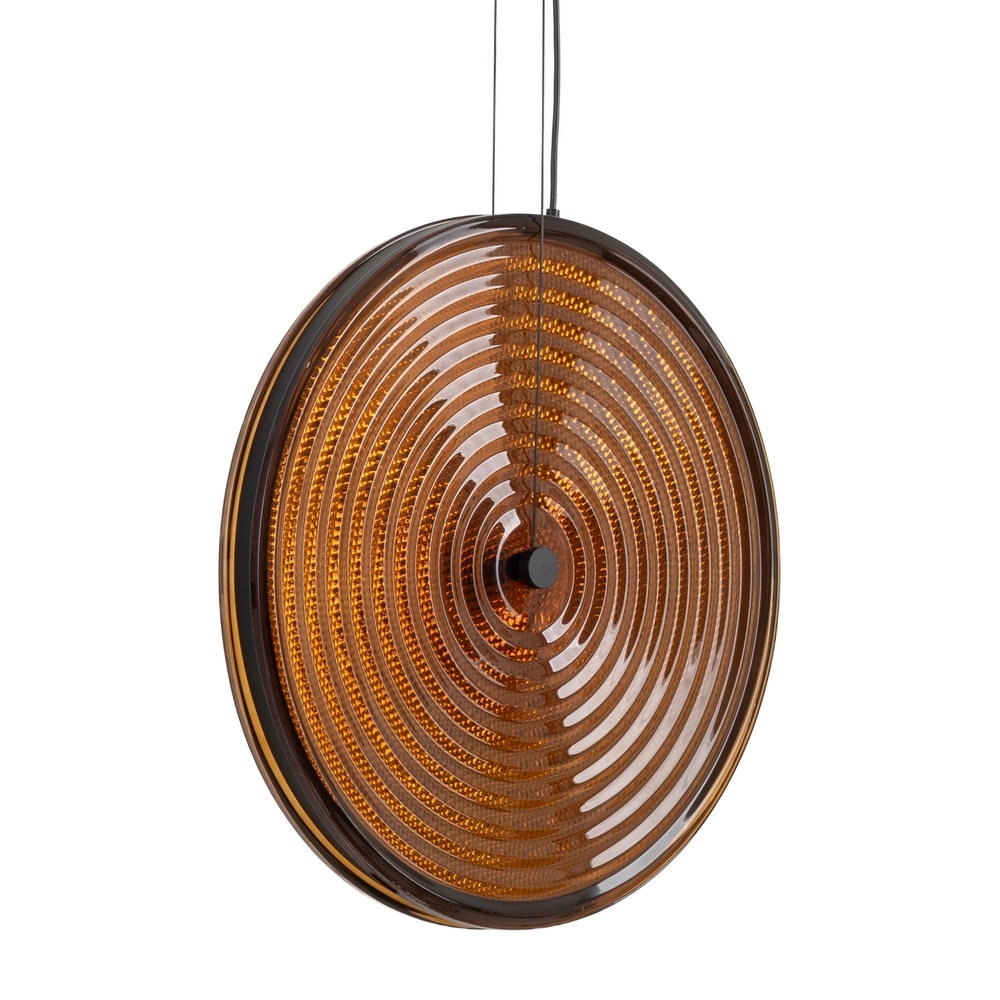 Lampe pendante de conception Aura Led Verre ambré Lyora 5903139122337