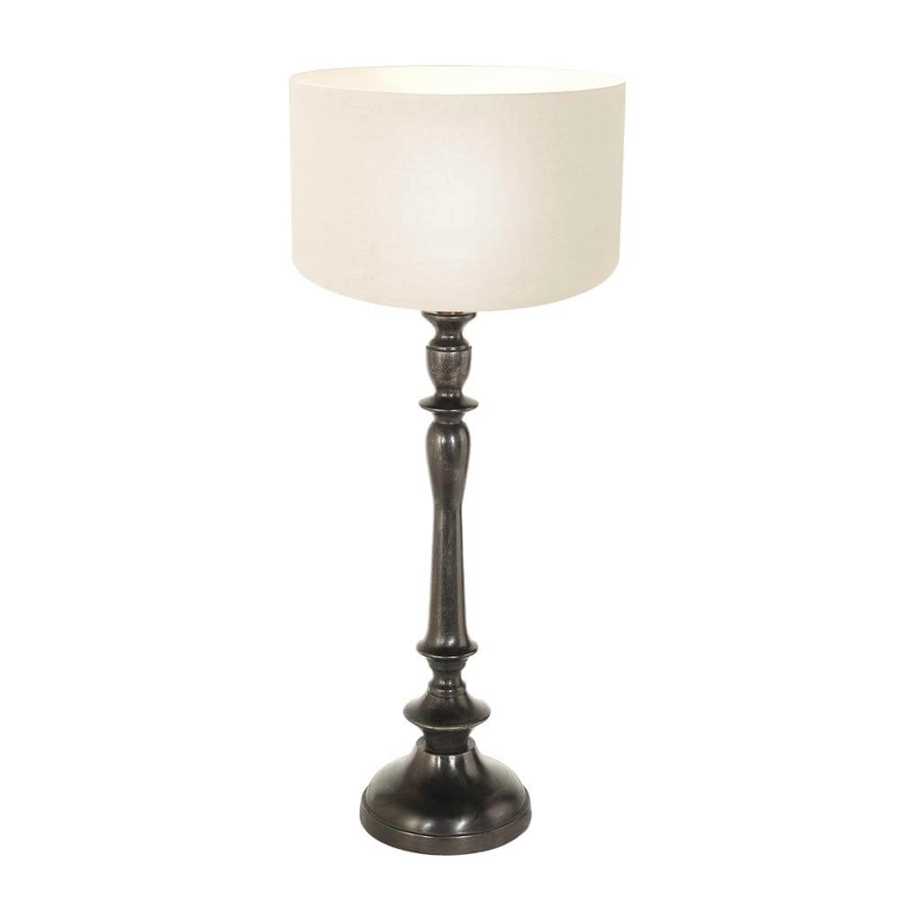Lampe de table Bois avec capuchon blanc Steinhauer 8712746172683