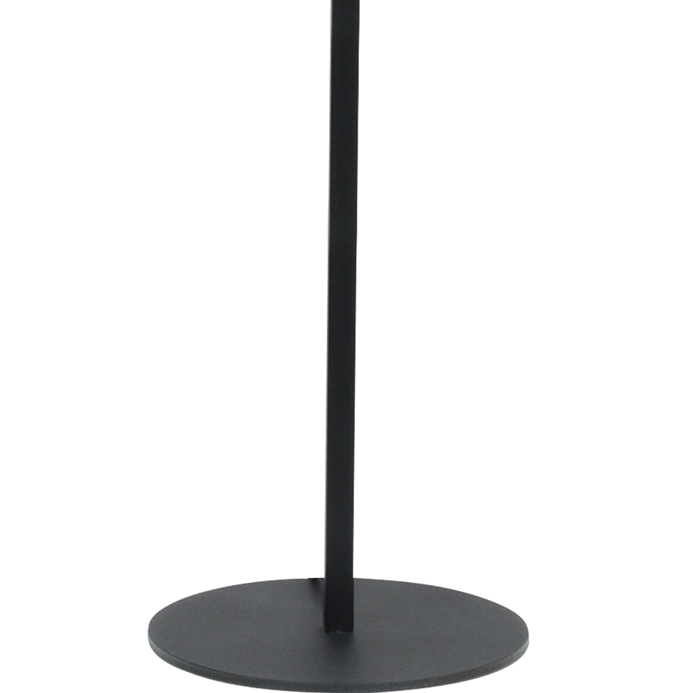 Lampe de table noire Venus avec abat-jour vert olive Masterlight 8718121218298