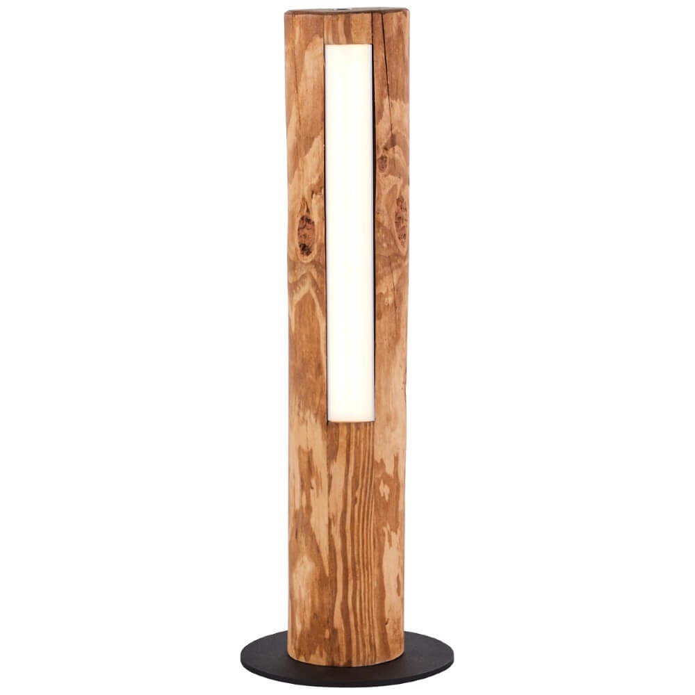 Lampe de table en bois Odun 46 cm de haut Brilliant 4004353393532