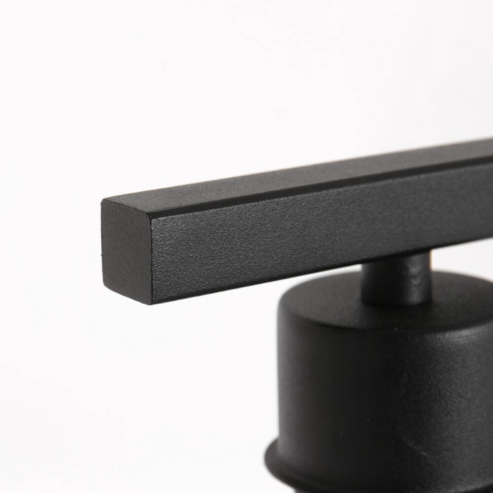 Lampe de table moderne Stanger noir avec velours bleu Steinhauer 8712746152111