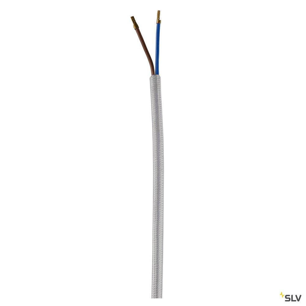 Lampe à suspension en verre Para Cone blanc avec verre fumé SLV 4024163262378