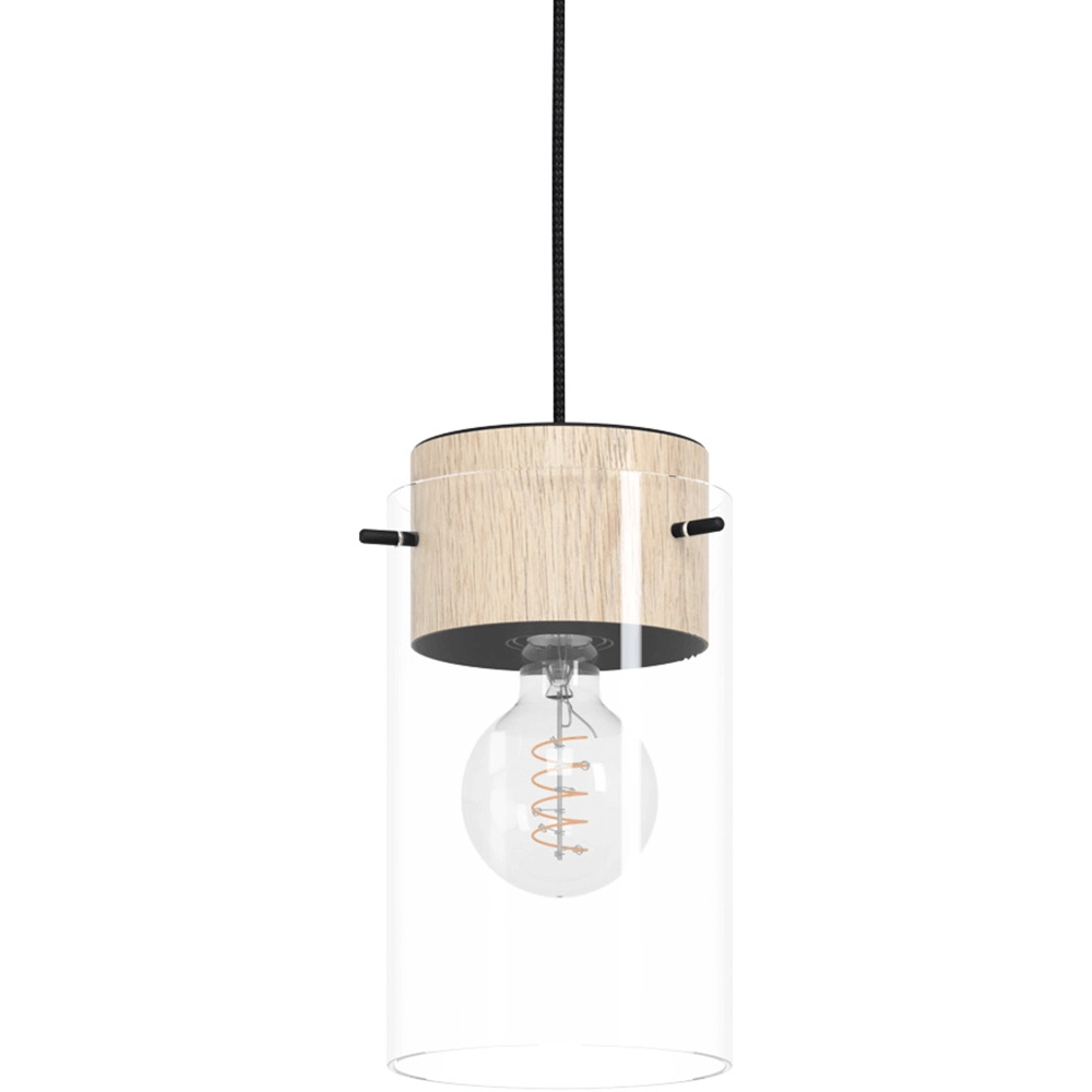 Lampe à suspension en verre Madreselva 14 cm