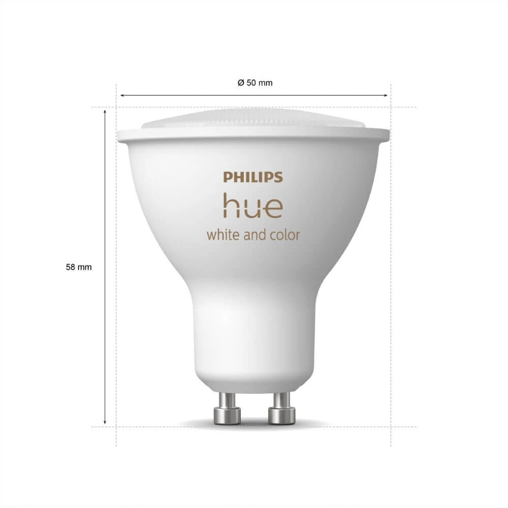 Hue - GU10 - 5W - White and Color Philips 8720169229754