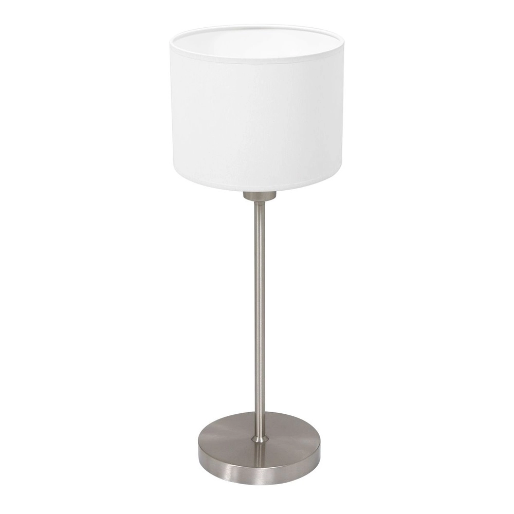 Lampe de table Noor avec capot blanc Lampe de table Noor avec capot blanc