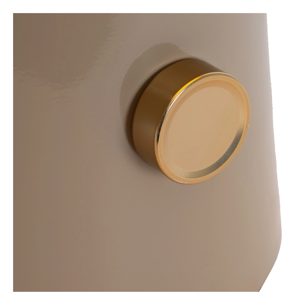 Lampe de table Barone taupe Ø 38cm Lucide Vibes 5411212650115