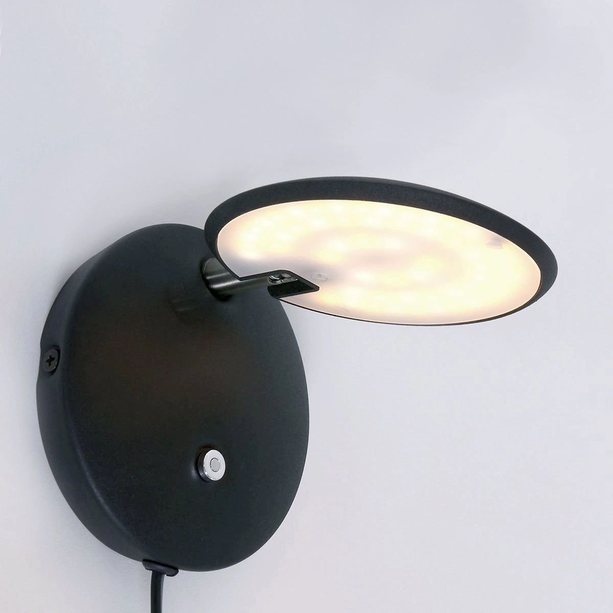 Spot mural LED Zenith 12 cm noir Spot mural LED Zenith 12 cm noir