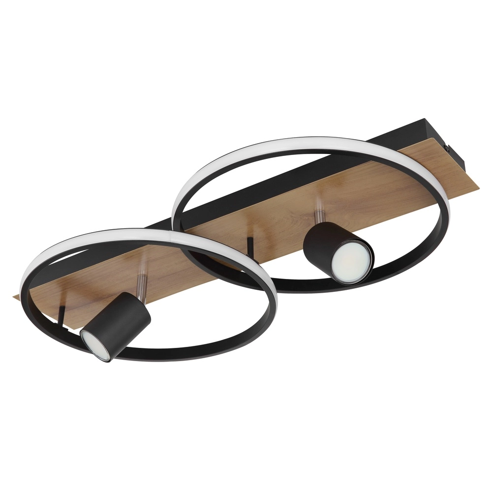 Lampe de plafond Danny Noir Globo 9007371437696