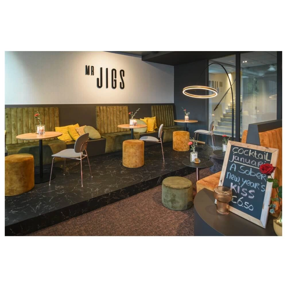 Lampe à arc LED One Noir avec or - 232cm SLV 4024163265560