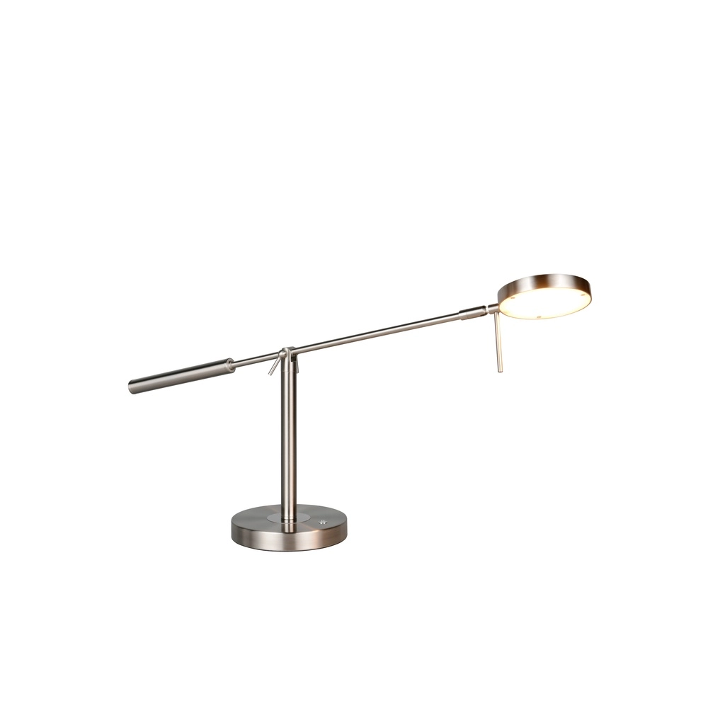 Lampe de bureau Monza nickel Trio 4017807693263