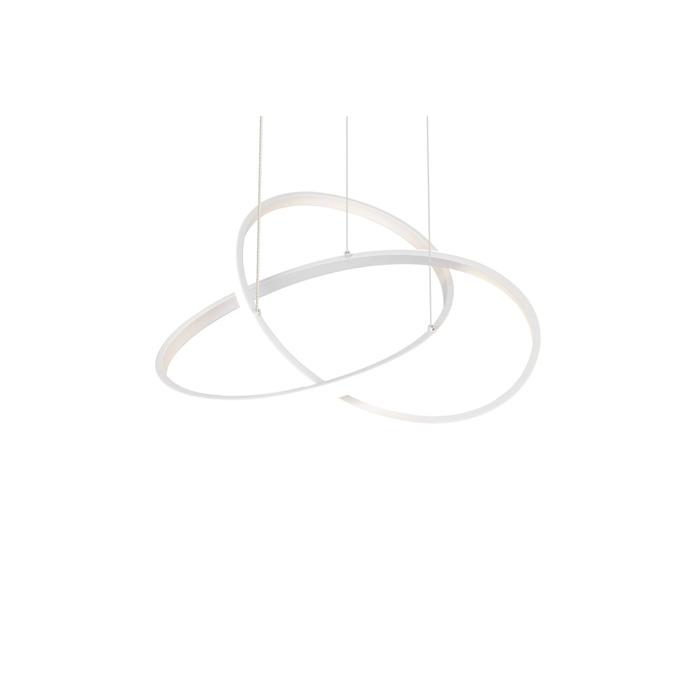 Lampe pendante de conception Mansa Blanc Trio 4017807682151