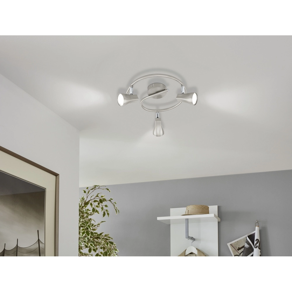 Emplacement monté en surface Tiberio 1 3-lumière Eglo 9002759978259