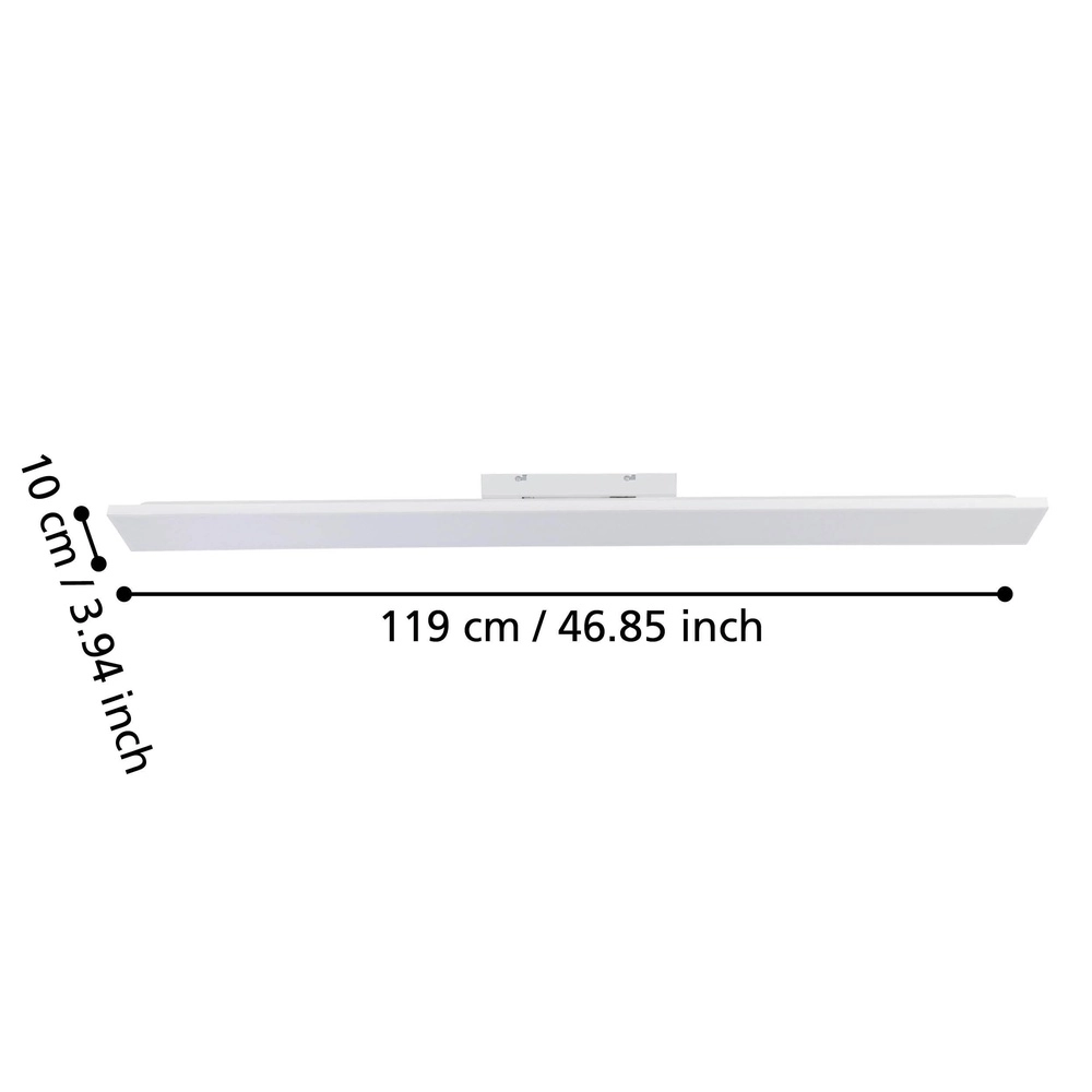 Lampe de plafond Turcona-B Blanc Eglo 9008606262007