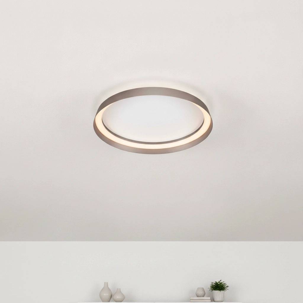 Plafonnier design Ormi Ø 45cm champagne