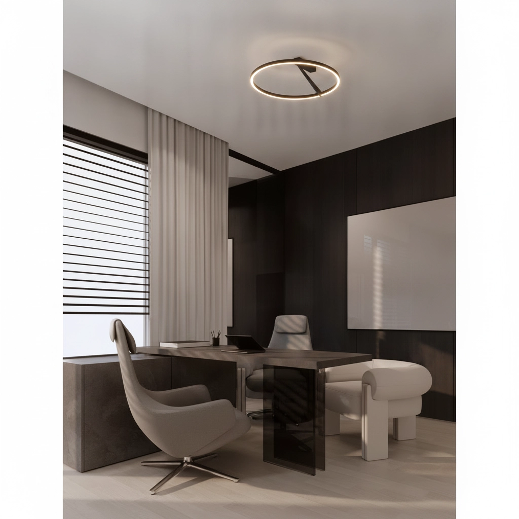 Plafonnier design Tilia noir