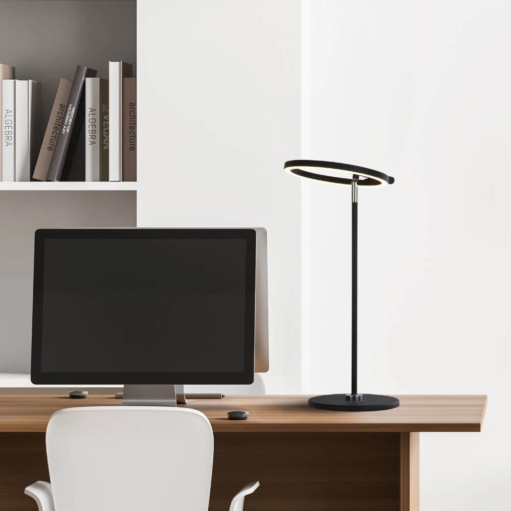 Lampe de table moderne Space noir Searchlight 5053423274478