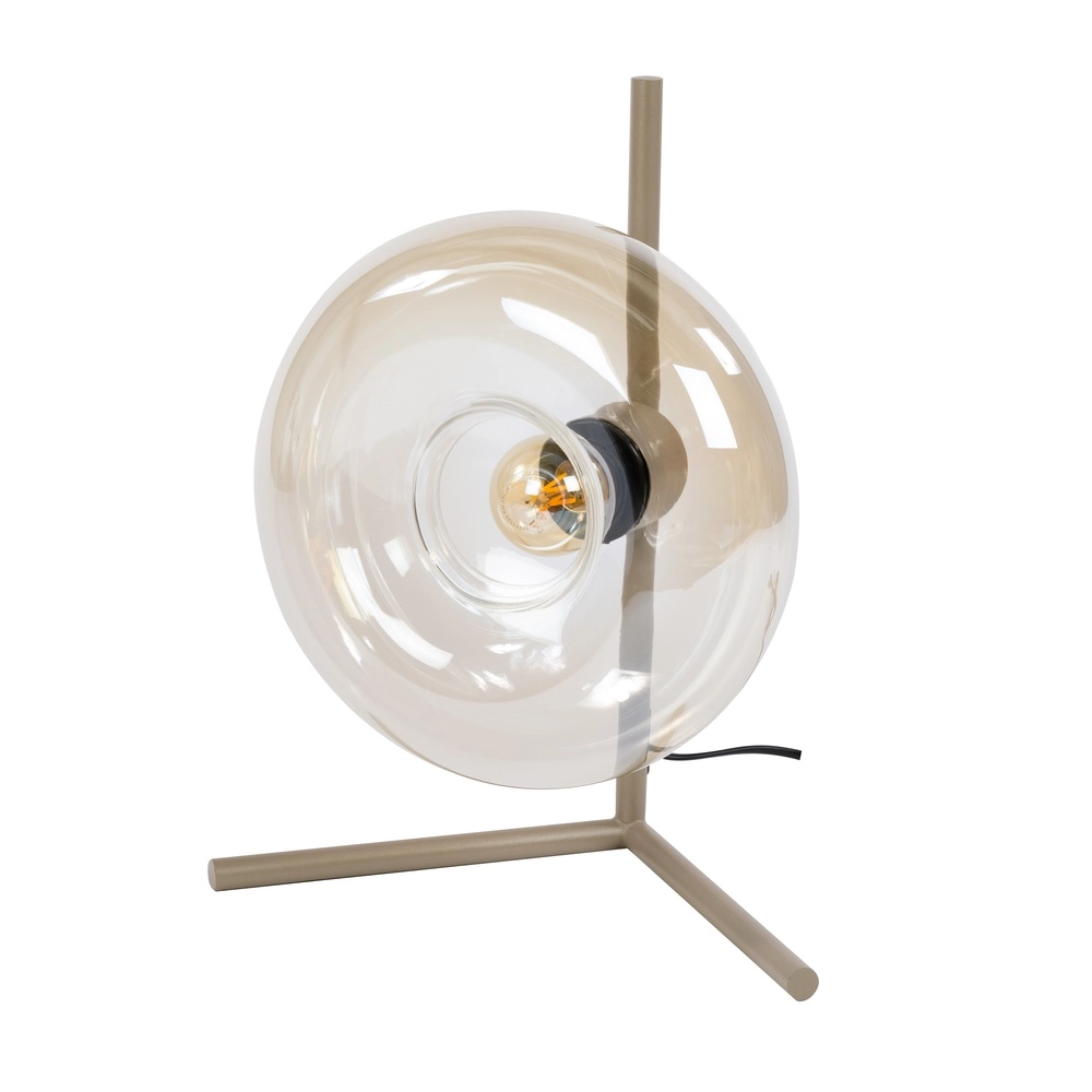 Lampe de table moderne Soll brun sable Lyora 8716803514683