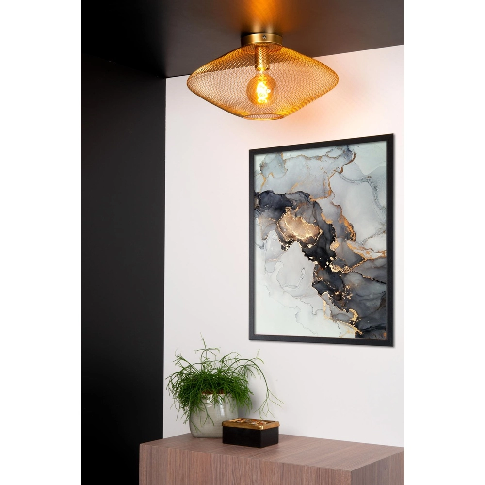 Éclairage de plafond en maille Mesh Or Lucide 5411212211361