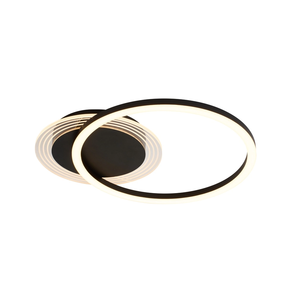 Plafonnier Contour Noir Simple Plafonnier Contour Noir Simple