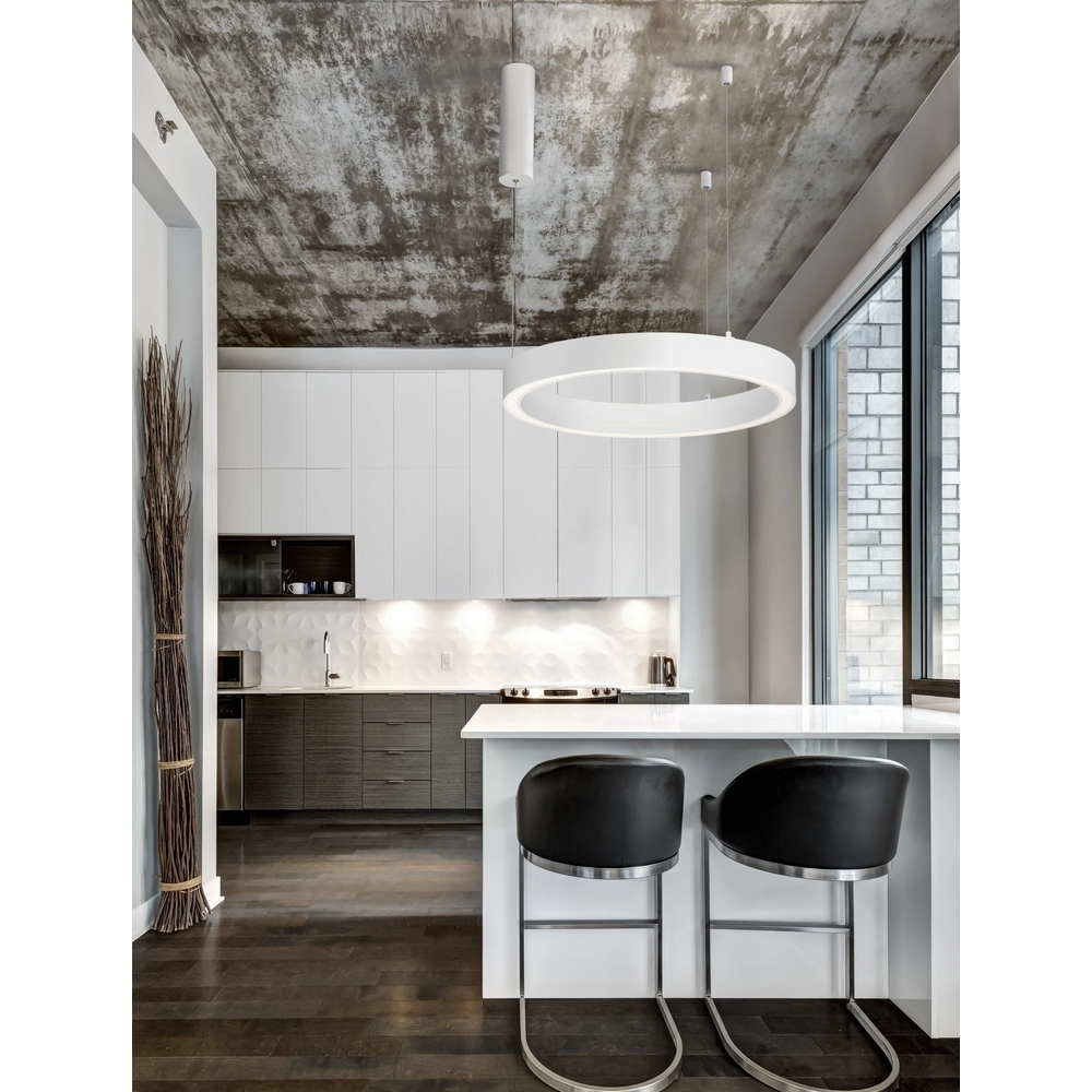 Suspension design Sting blanc Ø 60cm Lyora 5212017437372