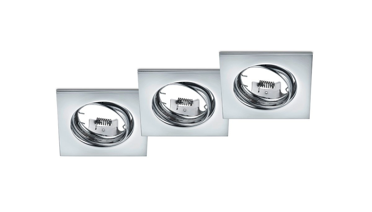 Spot encastrable Jura (3x) chrome