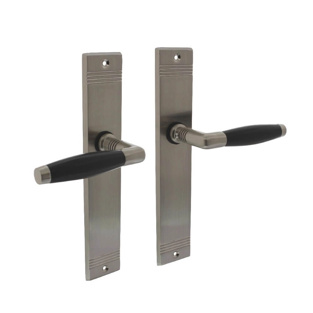 Poignée de porte des années 30 Ton Basic store nickel mat Poignée de porte des années 30 Ton Basic store nickel mat