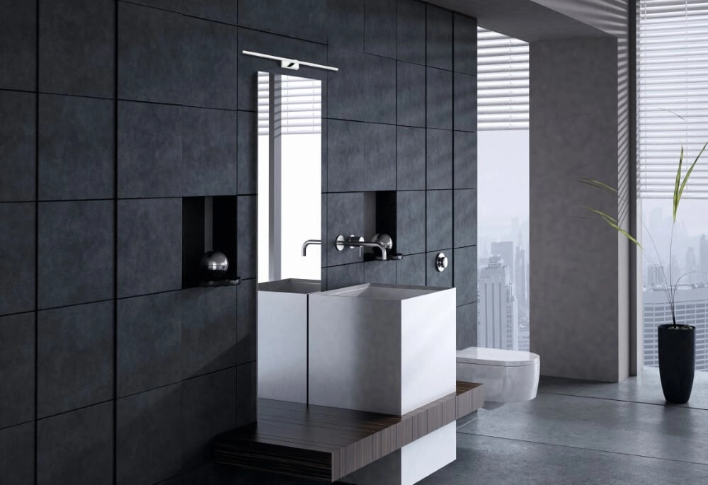 Lampe miroir avec LED Van Gogh 89,5 cm chromé Lyora 5903139102872