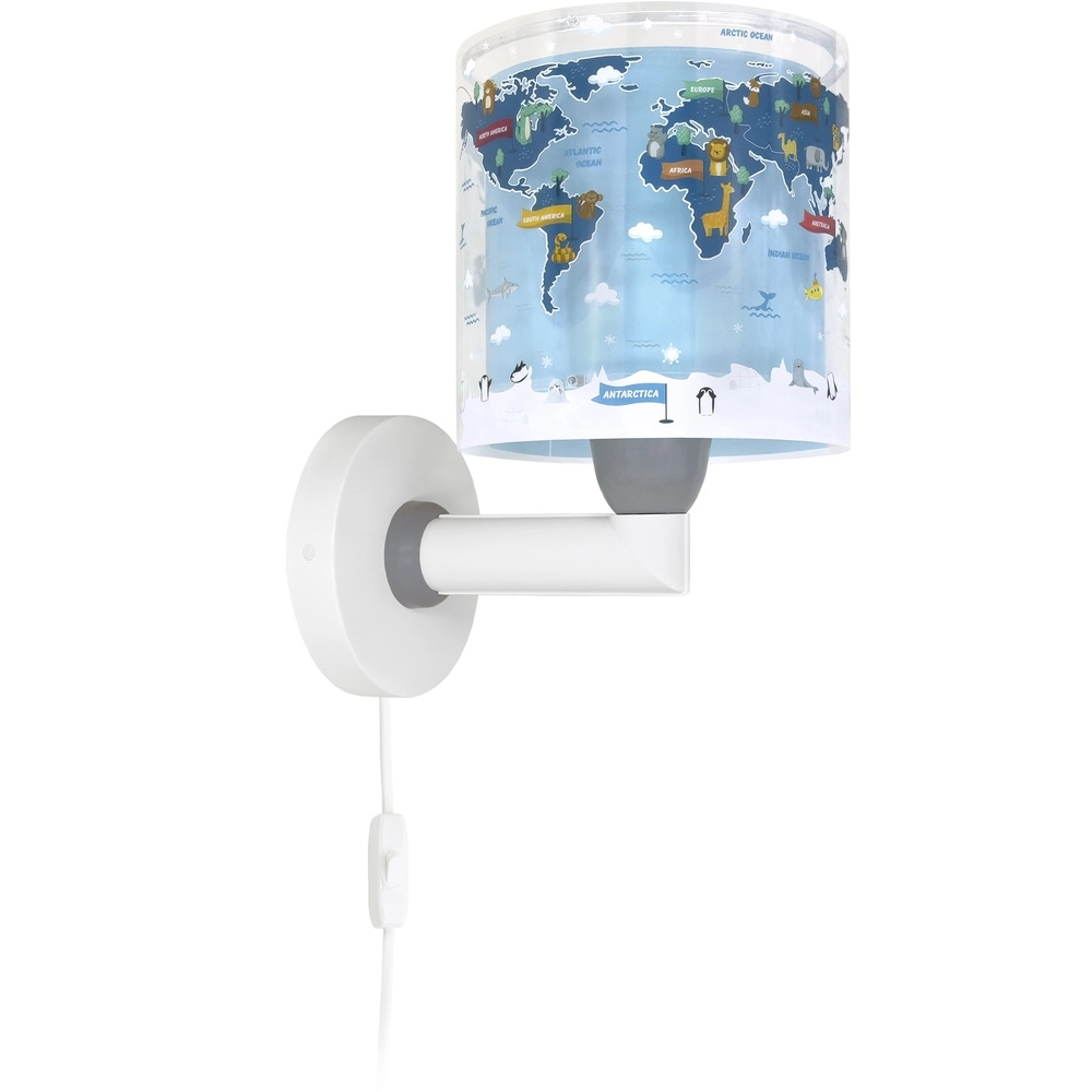Applique murale chambre d’enfant Kids World bleu Dalber 8420406406794
