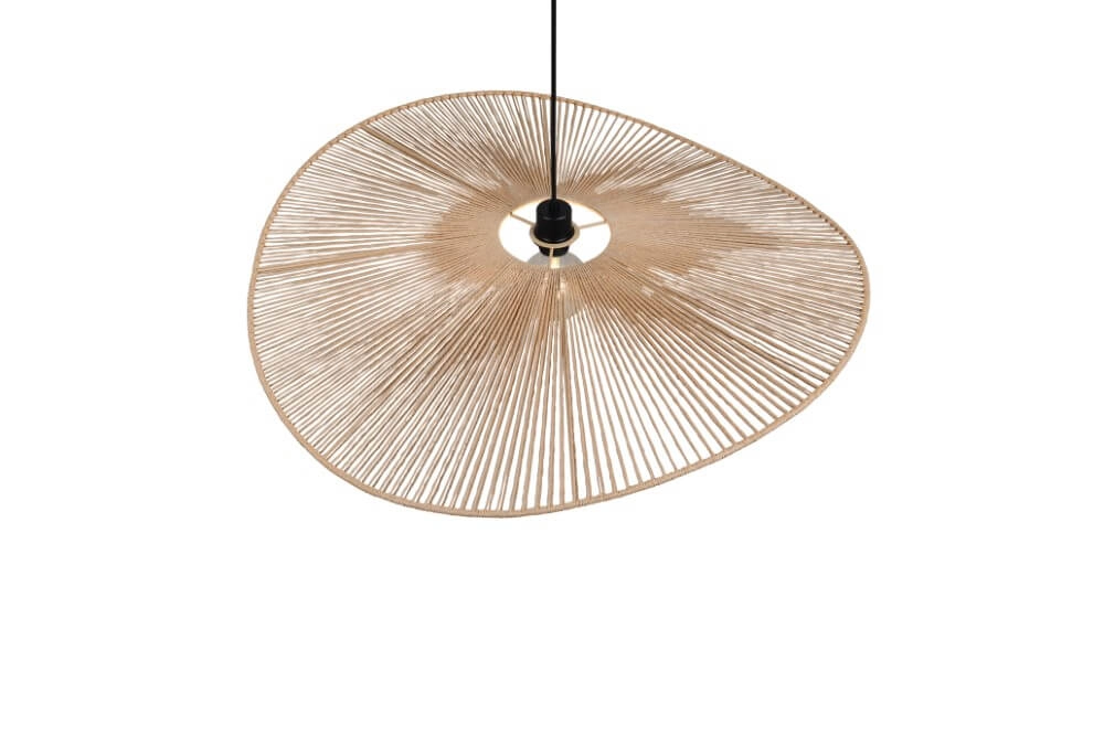 Grande suspension japandi Laurine Ø 78cm Trio 4017807637632