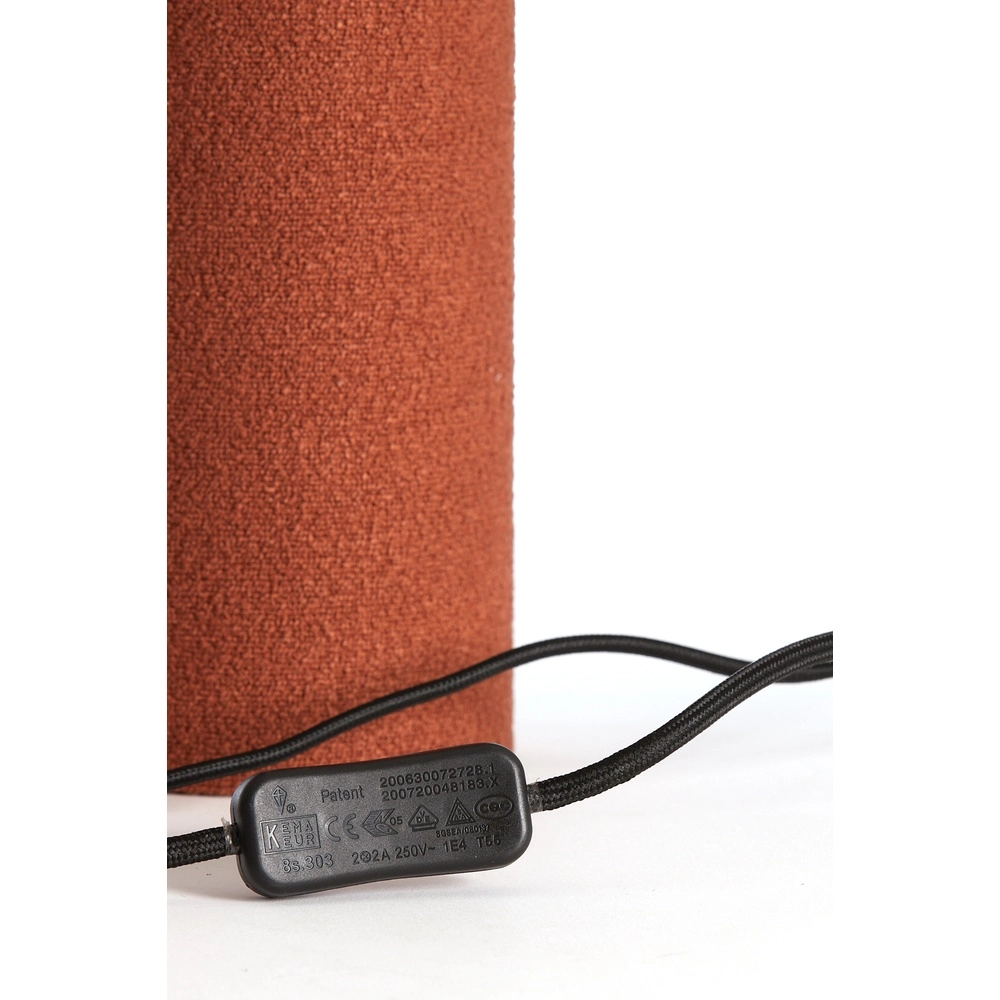 Lampe de table Musaby Forme organique - Terre cuite Light & Living 8717807784263