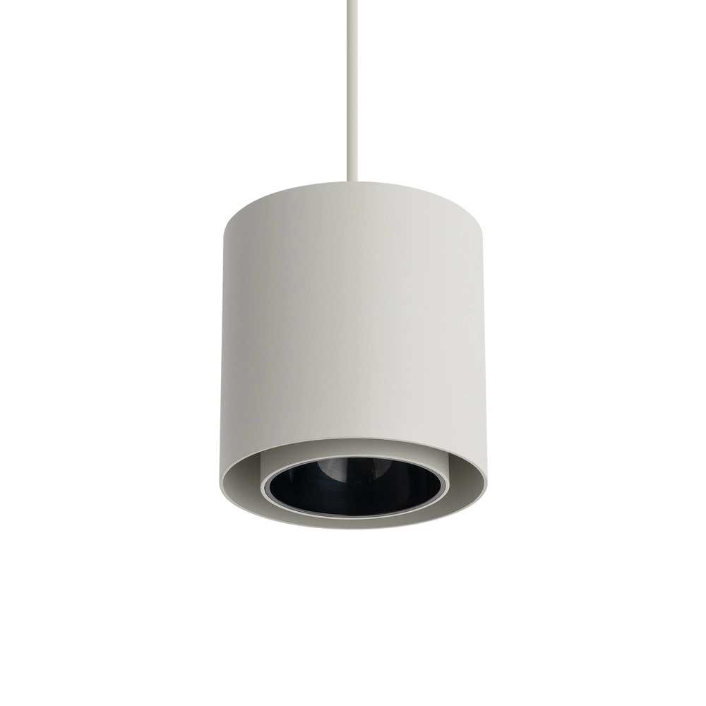 Lampe pendante moderne Point Duo gris Ø 13cm Lyora 5903139115131