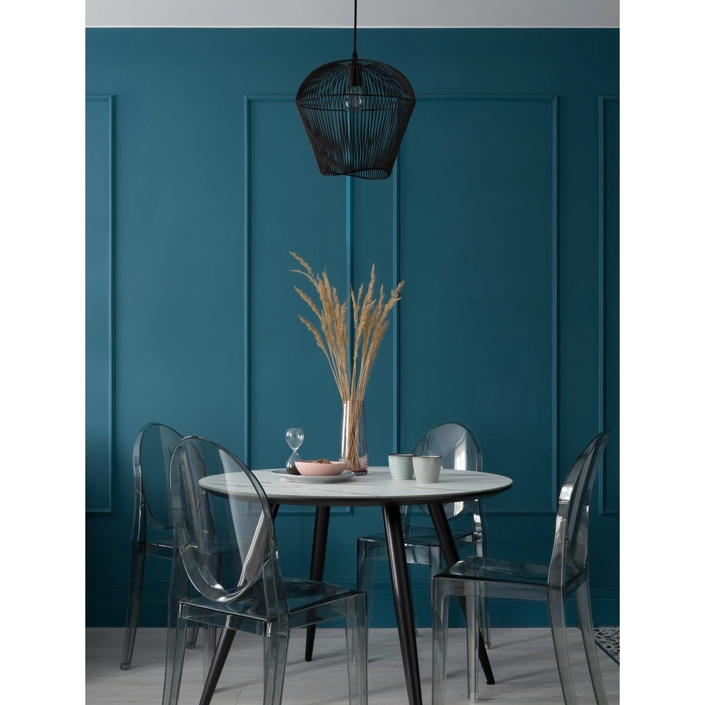 Suspension Bohème Bredo Ø 31,5 cm noir Lyora 5212017438911