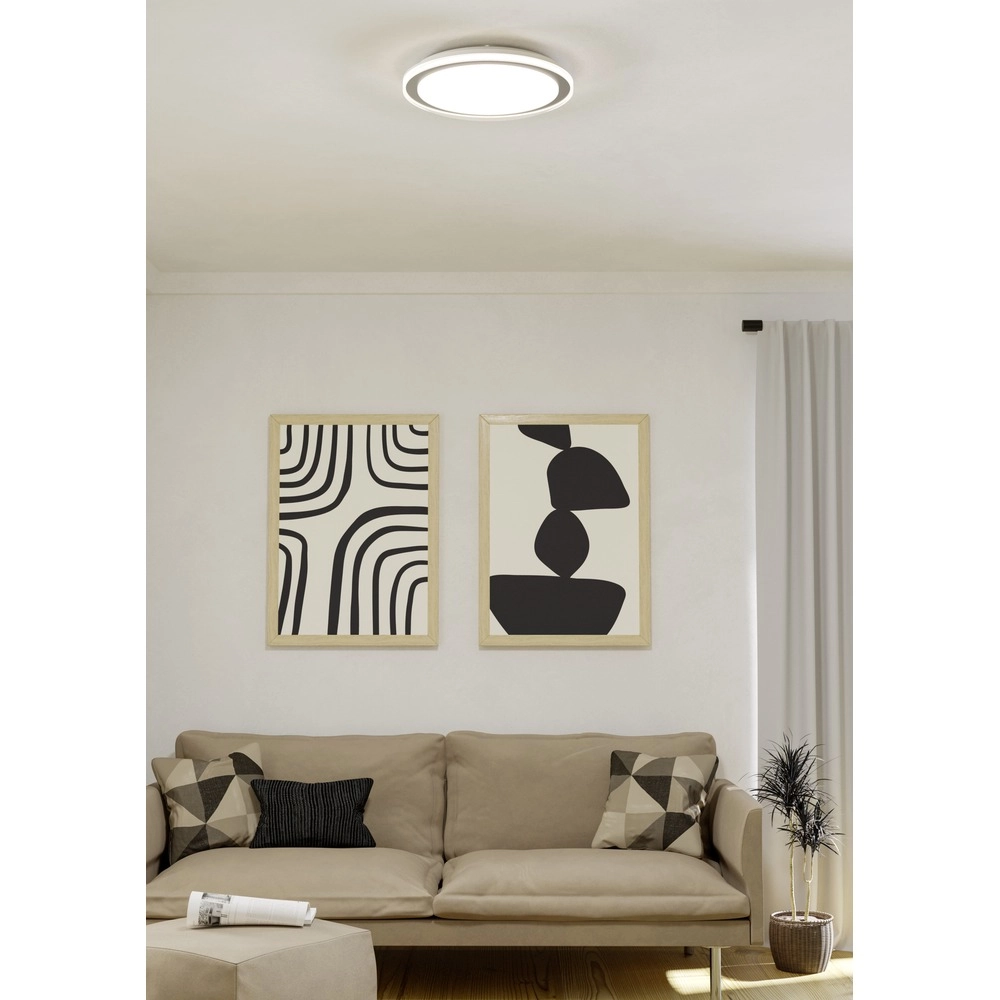Lumière blanche de plafond Semovigo Ø 40cm Eglo 9008606391851
