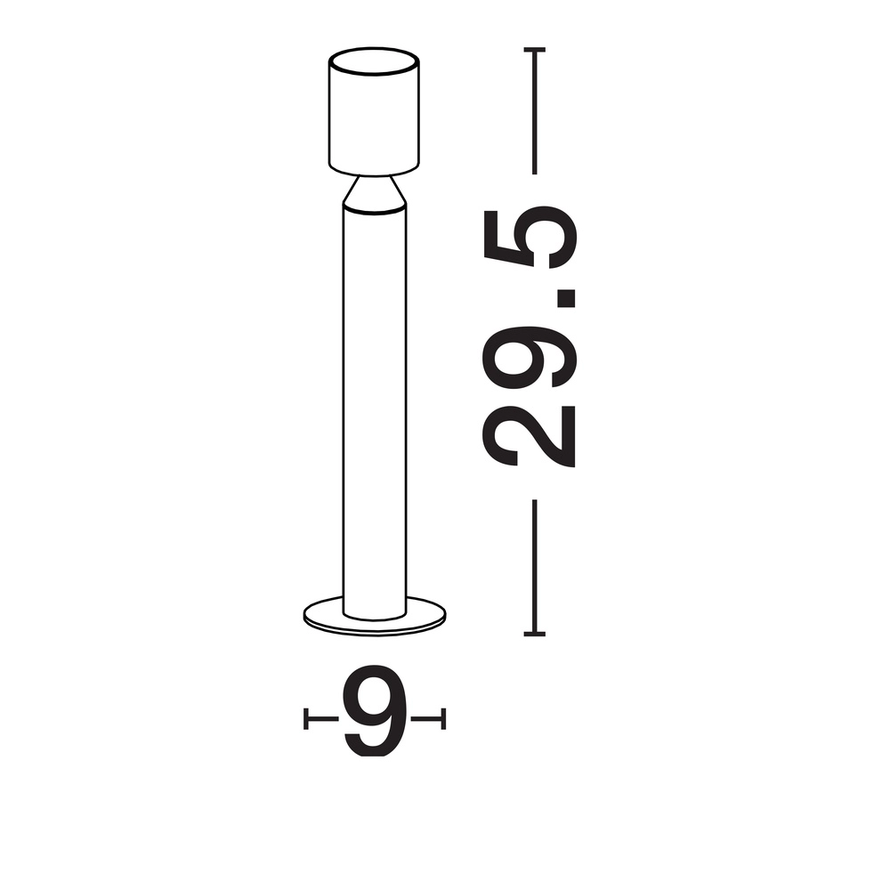 Lampe d’extérieur élégante Brot 29,5 cm Lyora 5212017454508