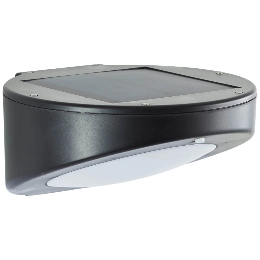 Applique noire Bardum solaire Brilliant 4004353432712