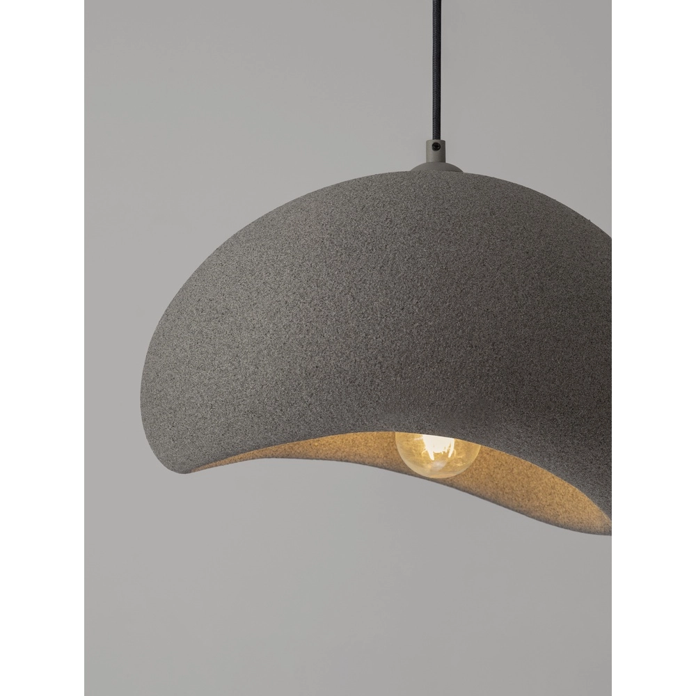 Suspension naturelle Aere gris 40cm Lyora 5212017476692