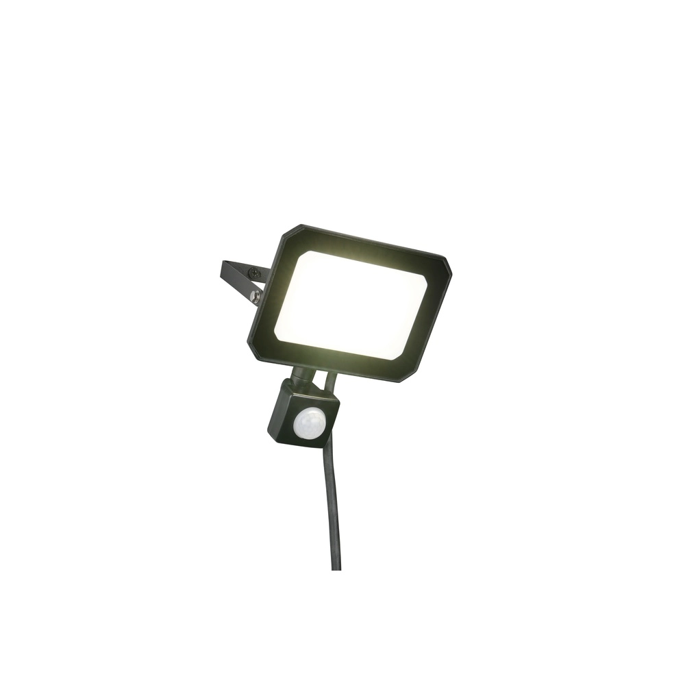 Applique murale Funchal noir 30W avec capteur