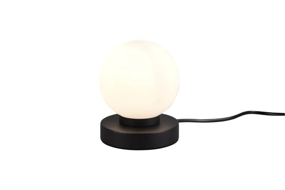 Lampe de table noire Prinz II Trio 4017807551433