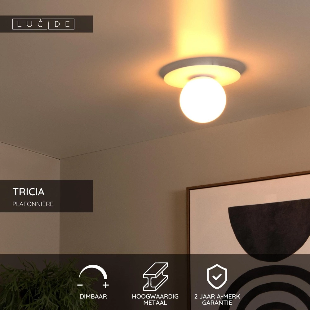 Lampe de plafond Tricia Blanc Lucide 5411212792006