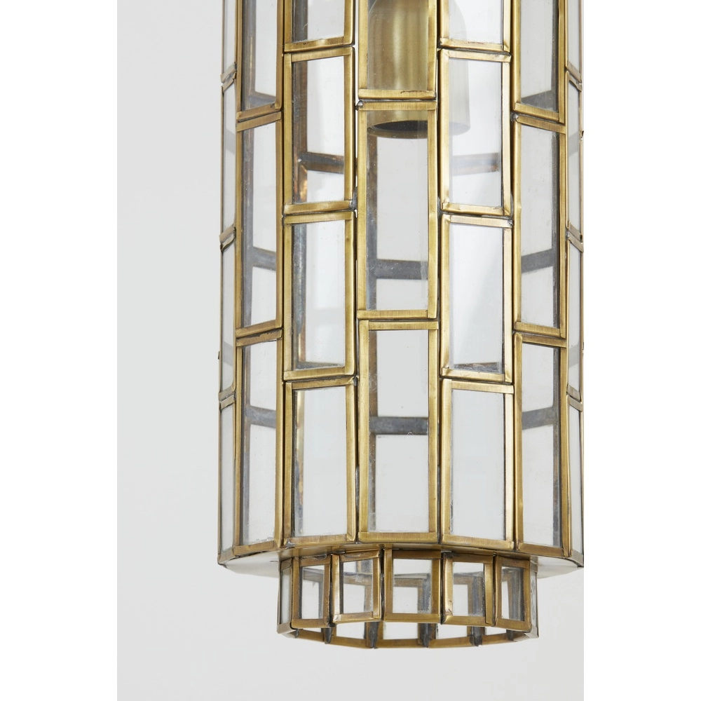 Lampe pendante ancienne Søstrene Ø 15cm - verre Light & Living 8717807262204