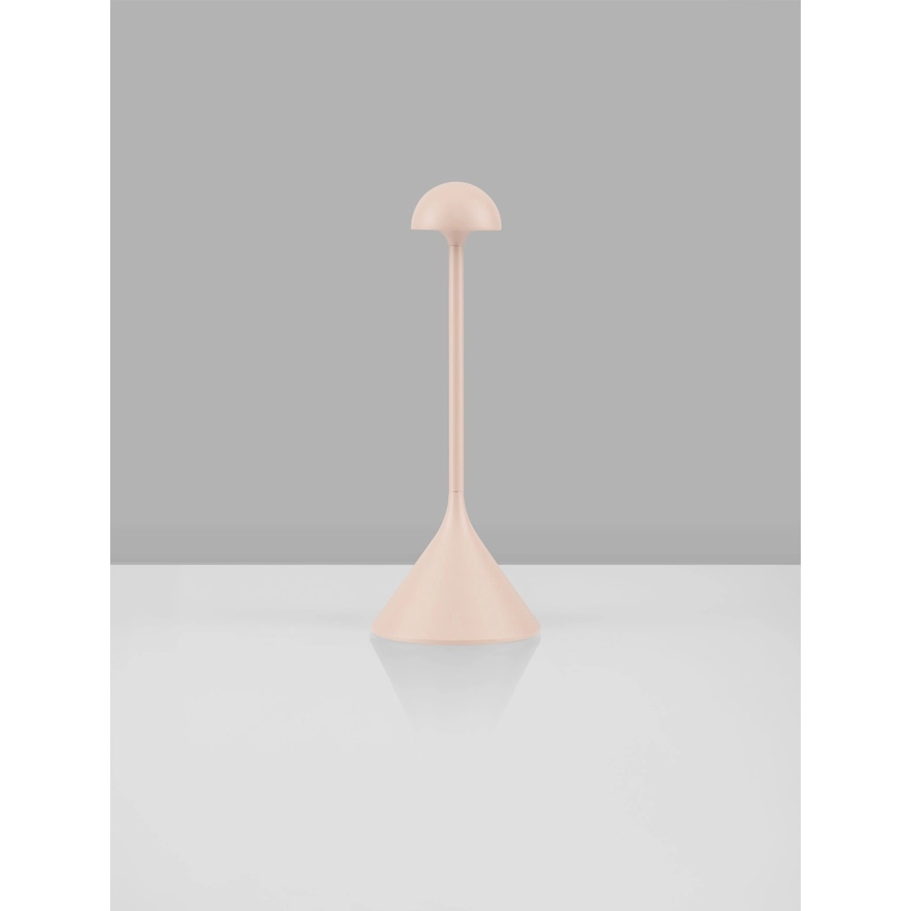 Lampe de table Dalt brun sable rechargeable par USB Lyora 5212017477064