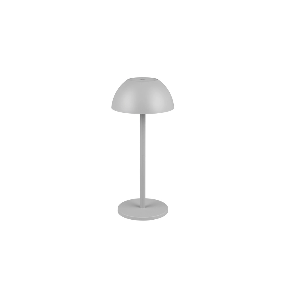 Lampe de table Ricardo gris Ø 13,5cm Trio 4017807601824
