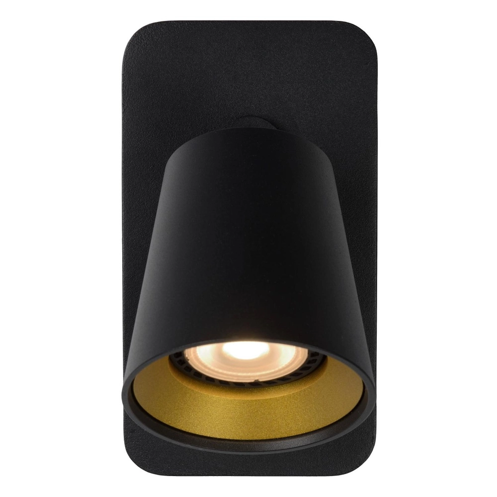 Lampe de chevet Turnon Noir faible à chaud Lucide 5411212092502