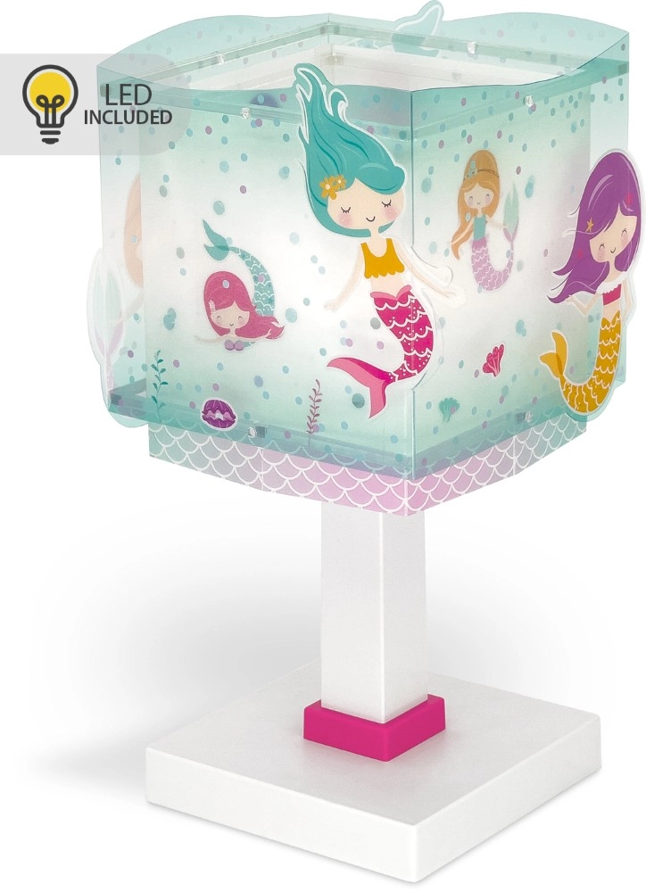 Lampe de table Mermaids turquoise Lampe de table Mermaids turquoise