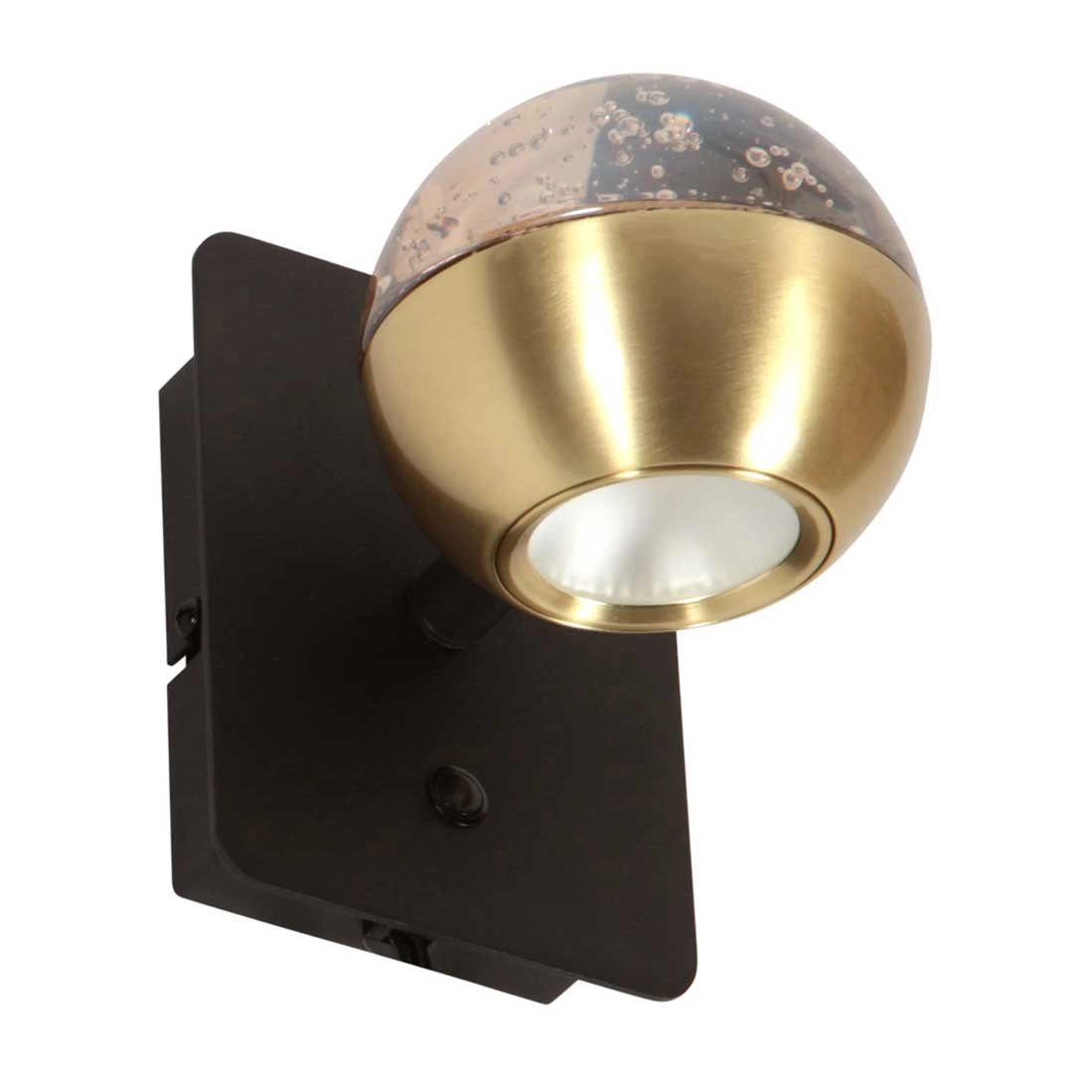 Lampe murale LED Belluno laiton avec verre - dimmable Steinhauer 8712746183931