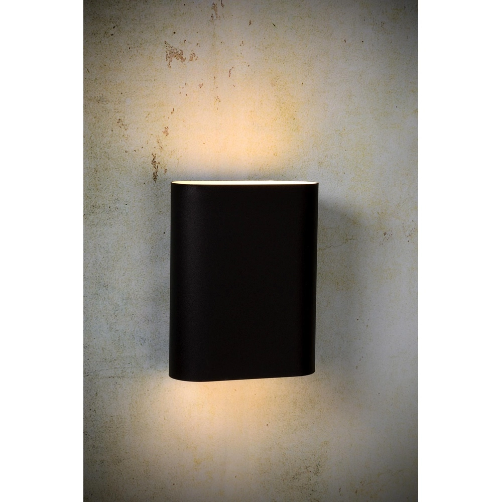 Projecteur mural noir Ovalis Conception Lucide 5411212126788
